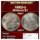 1882-o Morgan Dollar $1 ms67+ SEGS