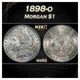 1898-o Morgan Dollar $1 Grades ms62
