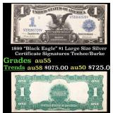 1899 $1 large size Silver Certificate "Black Eagle