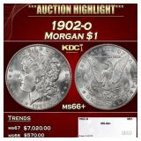 1902-o Morgan Dollar $1 ms66+ SEGS