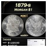 1879-s Morgan Dollar $1 ms66+ SEGS