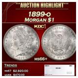 1899-o Morgan Dollar $1 ms66+ SEGS