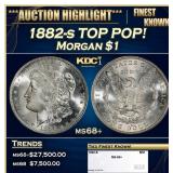 1882-s Morgan Dollar TOP POP! $1 ms68+ SEGS