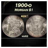 1900-o Morgan Dollar $1 Grades ms62