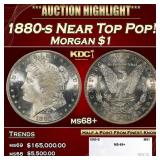 1880-s Morgan Dollar Near Top Pop! $1 ms68+ SEGS