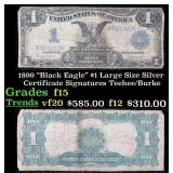 1899 $1 large size Silver Certificate "Black Eagle