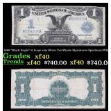 1899 $1 large size Silver Certificate "Black Eagle