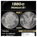 1880-o Morgan Dollar $1 ms63+ SEGS