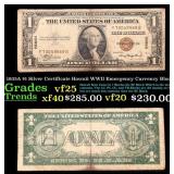 1935A $1 Silver Certificate Hawaii WWII Emergency