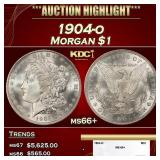 1904-o Morgan Dollar $1 ms66+ SEGS