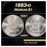1883-o Morgan Dollar $1 Grades ms64+