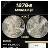 1878-s Morgan Dollar $1 ms65+ SEGS