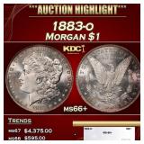 1883-o Morgan Dollar $1 ms66+ SEGS