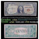 1935A $1 Silver Certificate Hawaii WWII Emergency