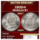 1900-p Morgan Dollar $1 ms66+ SEGS