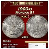 1900-o Morgan Dollar $1 ms66+ SEGS