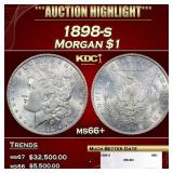 1898-s Morgan Dollar $1 ms66+ SEGS