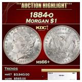1884-o Morgan Dollar $1 ms66+ SEGS