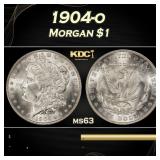 1904-o Morgan Dollar $1 Grades ms63