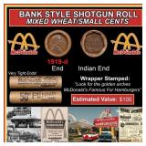 Lincoln Wheat Cent 1c Mixed Roll Orig Brandt McDon