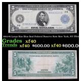 1914 $5 Large Size Blue Seal Federal Reserve Note