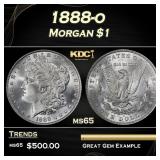 1888-o Morgan Dollar $1 Grades ms65