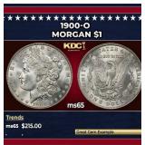 1900-o Morgan Dollar $1 Grades ms65