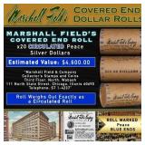MARSHALL FIELDS RARE Circ BLUE Lvl 20 Coin Peace R