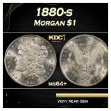 1880-s Morgan Dollar $1 Grades ms64+