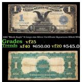 1899 $1 large size Silver Certificate "Black Eagle