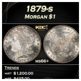 1879-s Morgan Dollar $1 ms66+ SEGS