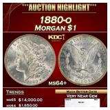 1880-o Morgan Dollar $1 ms64+ SEGS