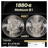 1880-s Morgan Dollar $1 ms66+ SEGS