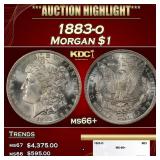 1883-o Morgan Dollar $1 ms66+ SEGS