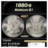 1880-s Morgan Dollar $1 ms66+ SEGS