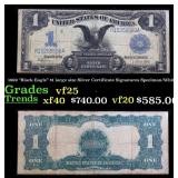 1899 $1 large size Silver Certificate "Black Eagle