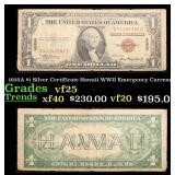 1935A $1 Silver Certificate Hawaii WWII Emergency