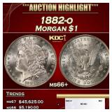 1882-o Morgan Dollar $1 ms66+ SEGS