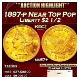 1897-p Gold Liberty Quarter Eagle Near Top Pop $2