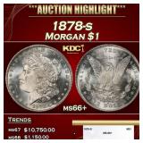 1878-s Morgan Dollar $1 ms66+ SEGS