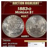 1883-o Morgan Dollar $1 ms66+ SEGS