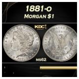 1881-o Morgan Dollar $1 Grades ms62