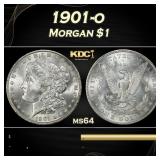 1901-o Morgan Dollar $1 Grades ms64