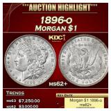 1896-o Morgan Dollar $1 ms62+ USCG