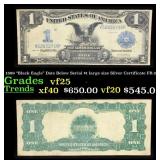 1899 $1 large size Silver Certificate "Black Eagle