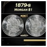 1879-s Morgan Dollar $1 Grades ms62+