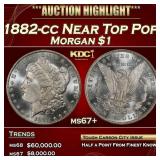 1927-s Peace Dollar Near Top Pop $1 ms65+ SEGS