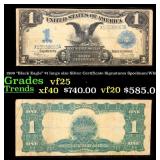1899 $1 large size Silver Certificate "Black Eagle