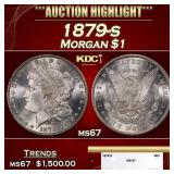 1879-s Morgan Dollar $1 ms67 SEGS