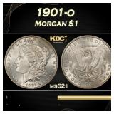 1901-o Morgan Dollar $1 Grades ms62+